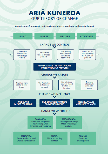 Tapuwae Roa's Theory of Change