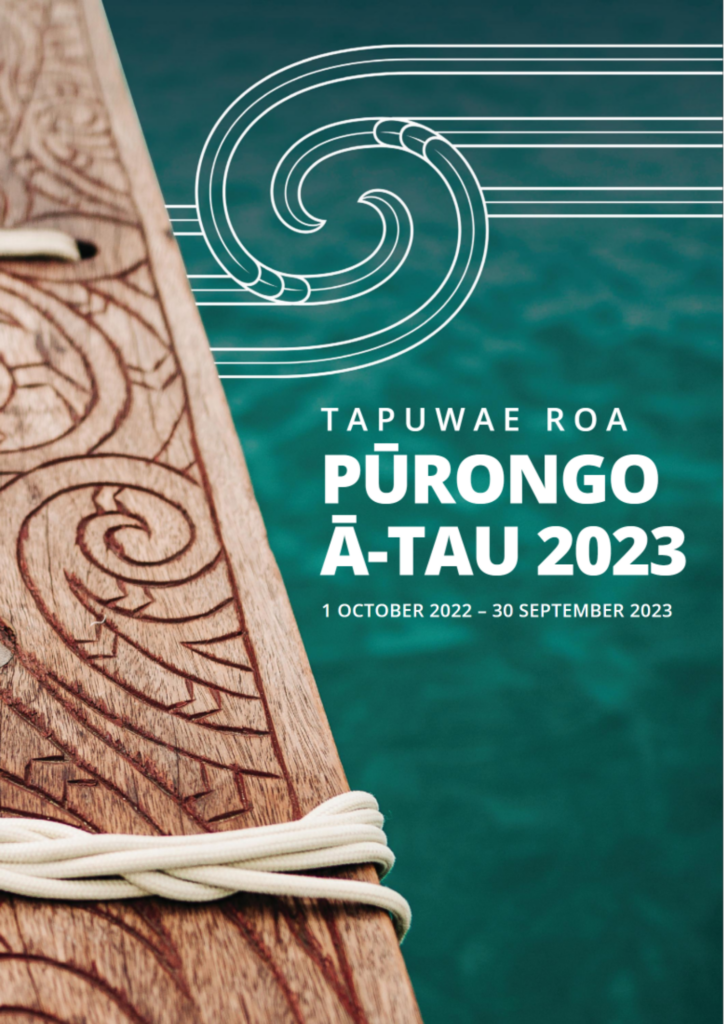 Tapuwae Roa Pūrongo-ā-tau 2023.