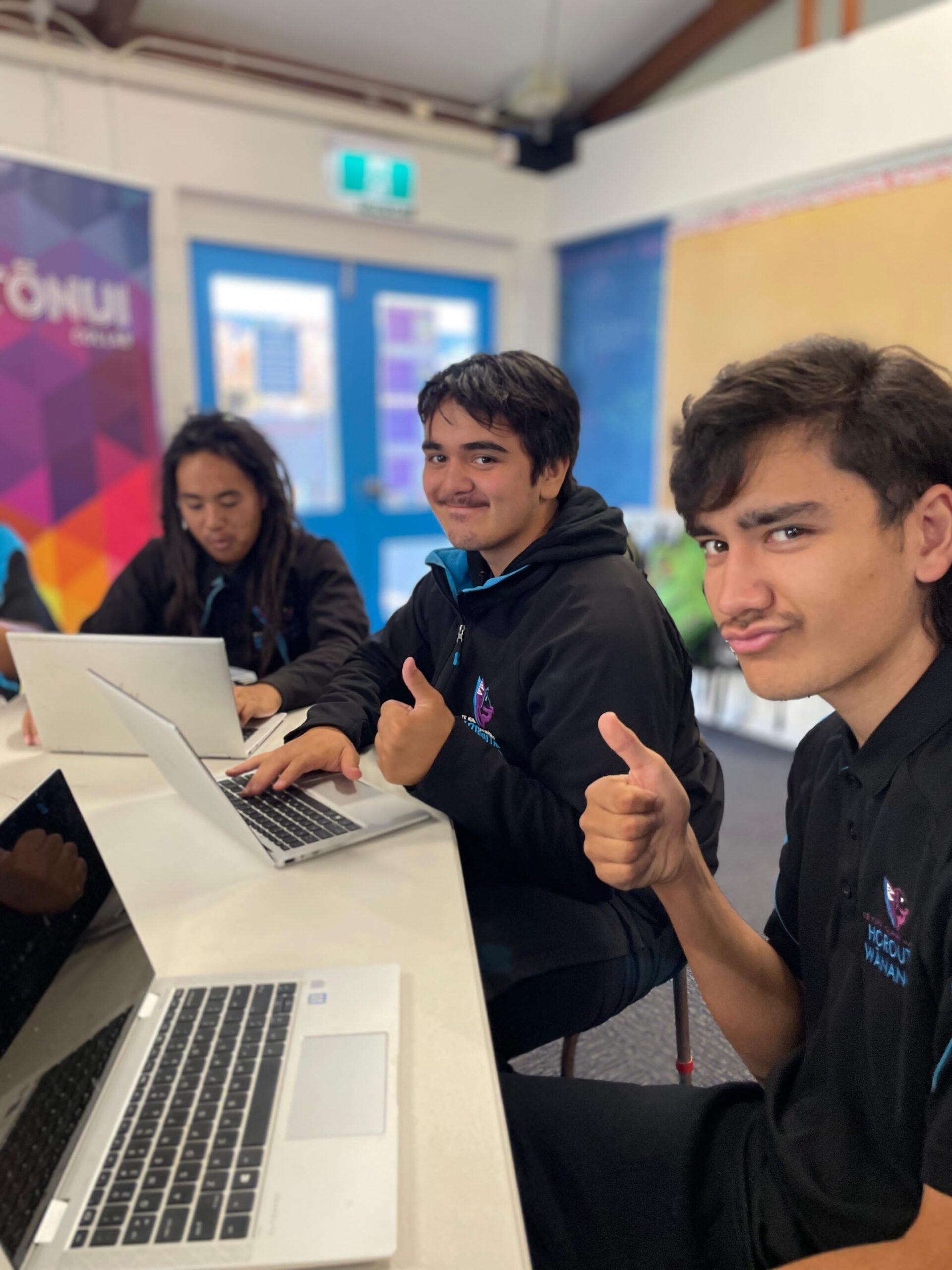 Group of students at Tōnui Collab RAD programme.